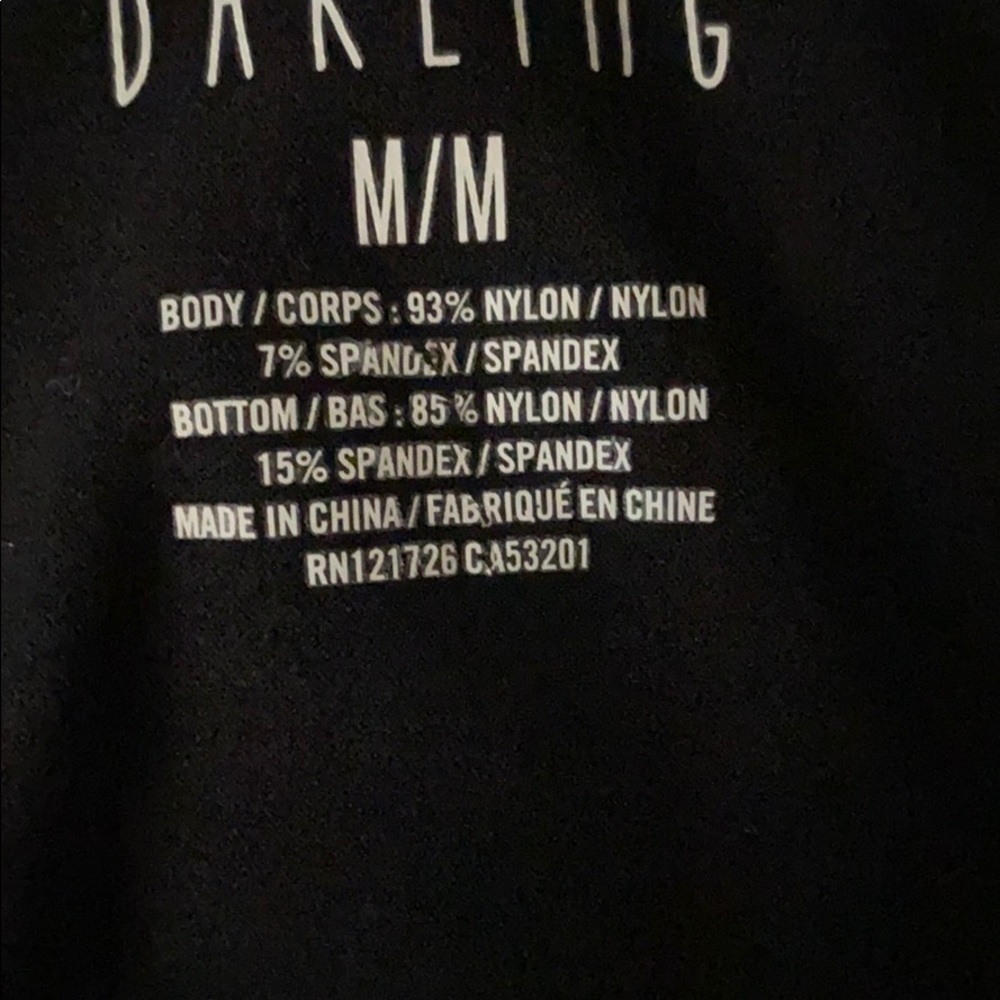 Black crop top - Picture 2 of 2